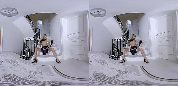  vrpornjack.com - hot maid goes the extra mile in vr